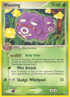 Weezing (Reverse Holofoil)