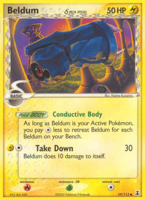 Beldum δ (Reverse Holofoil)