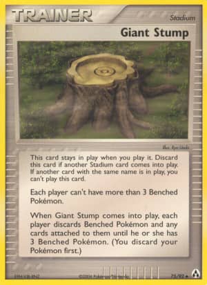 Giant Stump (Reverse Holofoil)