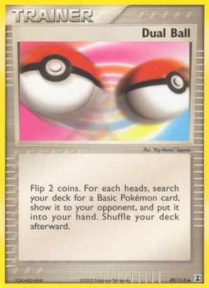 Dual Ball (Reverse Holofoil)