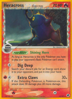 Heracross δ (Holofoil)