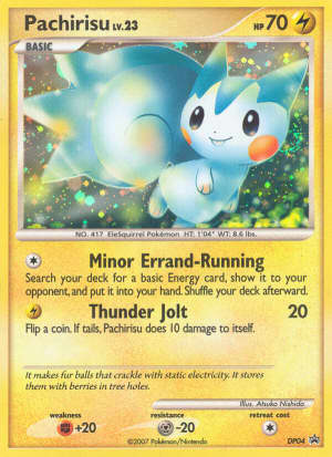Pachirisu (Holofoil)