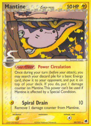 Mantine δ (Reverse Holofoil)