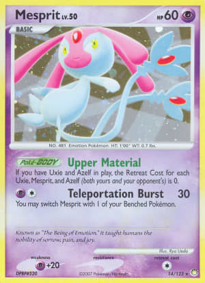 Mesprit (Reverse Holofoil)