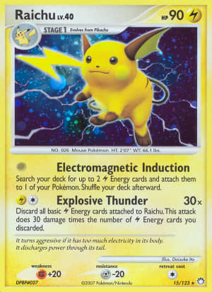 Raichu (Reverse Holofoil)