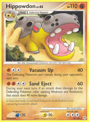 Hippowdon (Reverse Holofoil)