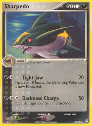 Sharpedo (Reverse Holofoil)