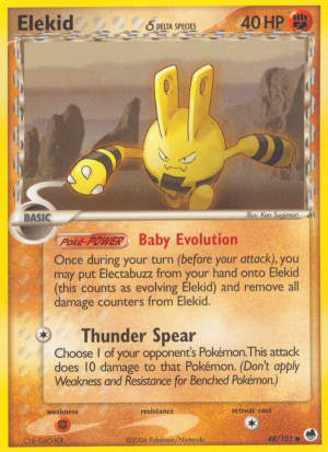 Elekid δ (Reverse Holofoil)