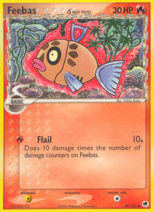 Feebas δ (Reverse Holofoil)