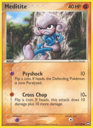 Meditite (Reverse Holofoil)
