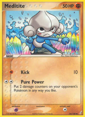 Meditite (Reverse Holofoil)