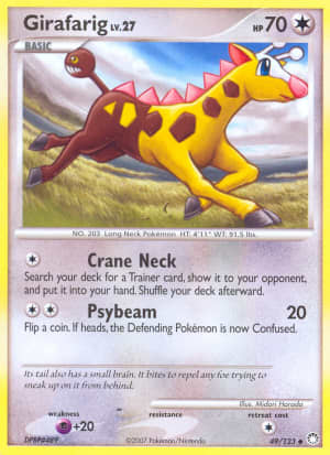Girafarig (Reverse Holofoil)