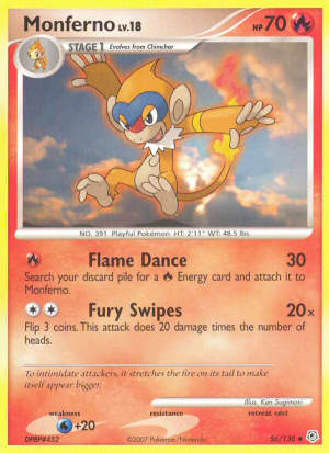 Monferno (Reverse Holofoil)