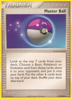 Master Ball (Reverse Holofoil)