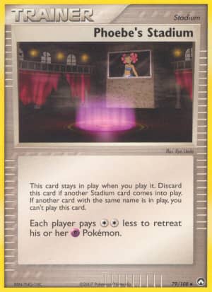 Phoebe's Stadium (Reverse Holofoil)