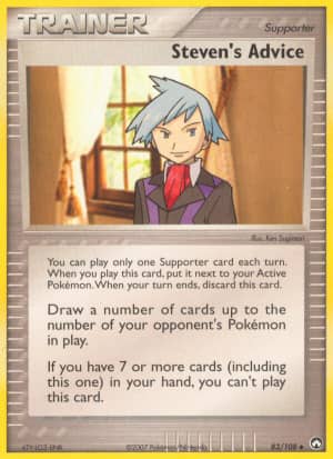 Steven's Advice (Reverse Holofoil)