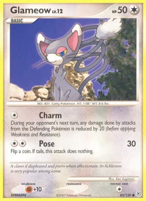 Glameow (Snowflake Stamp)