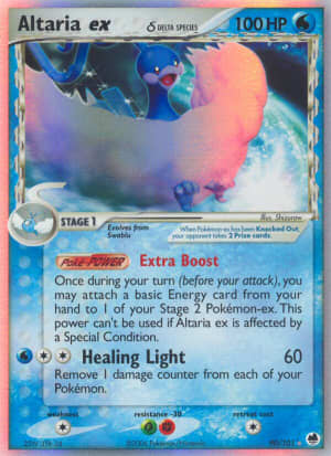 Altaria ex δ (Holofoil)
