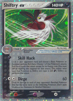Shiftry ex (Holofoil)