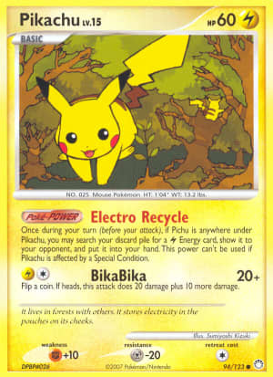 Pikachu (Burger King Stamp)