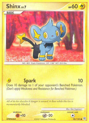 Shinx (Burger King Stamp)