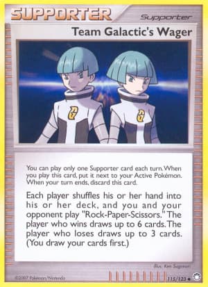 Team Galactic's Wager (Jason Klaczynski)