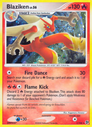 Blaziken (Reverse Holofoil)