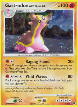 Gastrodon West Sea (Reverse Holofoil)