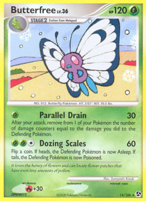 Butterfree (Reverse Holofoil)