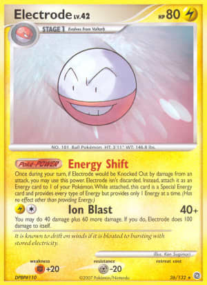 Electrode (Reverse Holofoil)