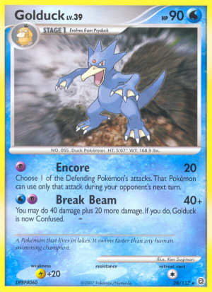 Golduck (Reverse Holofoil)