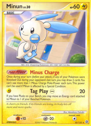 Minun (Reverse Holofoil)