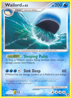 Wailord (Reverse Holofoil)