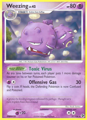 Weezing (Reverse Holofoil)