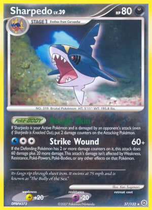 Sharpedo (Reverse Holofoil)