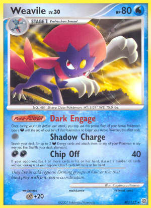 Weavile (Reverse Holofoil)