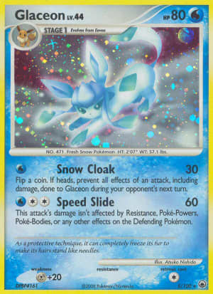 Glaceon (Reverse Holofoil)