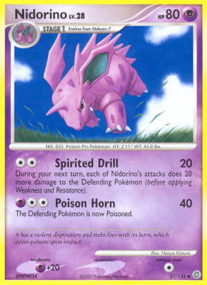 Nidorino (Reverse Holofoil)