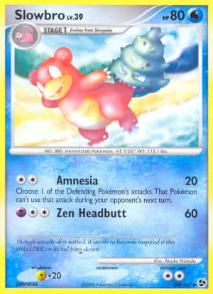 Slowbro (Reverse Holofoil)