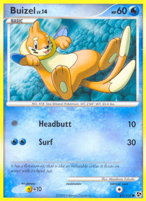 Buizel (Reverse Holofoil)