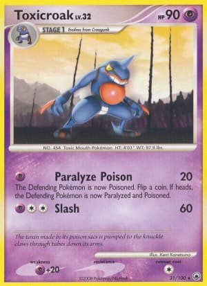 Toxicroak (Reverse Holofoil)