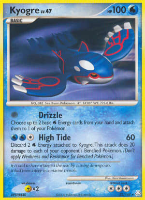 Kyogre (Reverse Holofoil)