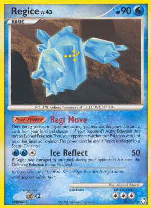 Regice (Reverse Holofoil)