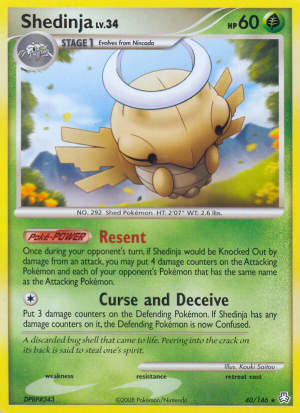 Shedinja (Reverse Holofoil)