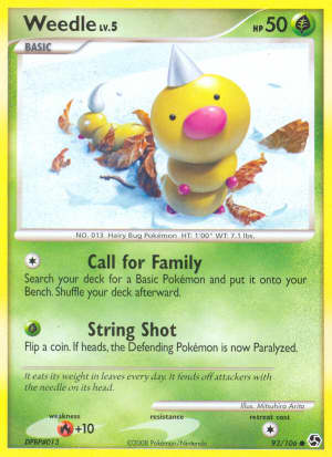 Weedle (Stephen Silvestro)