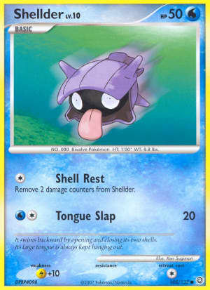 Shellder (Reverse Holofoil)