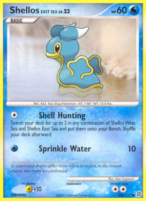 Shellos East Sea (Reverse Holofoil)