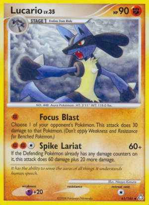 Lucario (Reverse Holofoil)