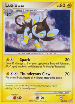 Luxio (Reverse Holofoil)