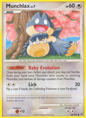 Munchlax (Reverse Holofoil)